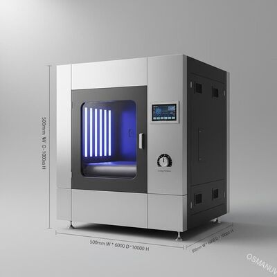 PLC 제어 자외선 완화 기계 0.2-50mm 완화 두께 500mm * 600mm * 1000mm 차원
