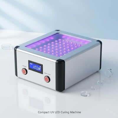 컴팩트 디자인 UV LED 경화 기계 100W 경화 깊이를 위해 10kg 5-20mm 응용 프로그램
