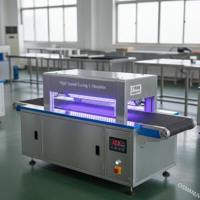 고속 경화 1-10m/min 자외선 LED 경화 기계 1 년