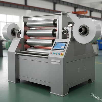 3000KG 전기 난방 필름 라미네이션 기계 25KW PLC 제어 시스템