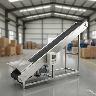 50kg/H 용량 220V 운송용 컨베이어 벨트 전송 기계