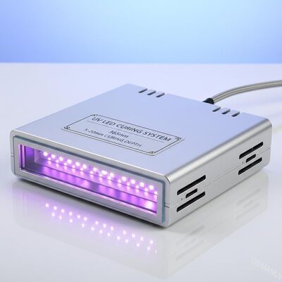 알루미늄 합금 UV LED 경화 기계 5-20mm 경화 깊이 365nm 파장