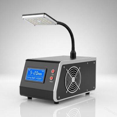 5-20mm 진료 깊이 UV LED 진료 기계 공기 냉각 AC220V 전원 공급