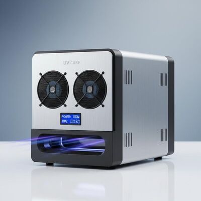 냉각 방법 공기 냉각 자외선 LED 경화 기계 100W 빠른 건조 과정