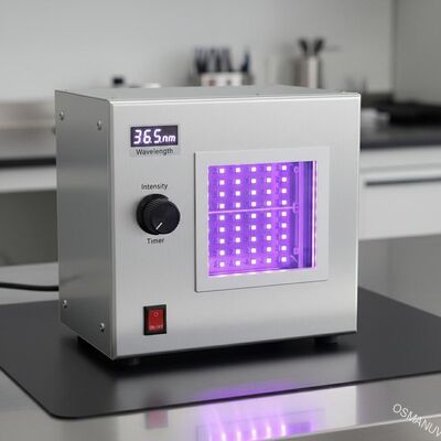 수동 제어 UV LED 경화 기계 200mm * 200mm 경화 영역에 대한 365nm 파장