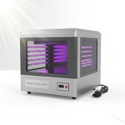 5mm 깊이 자외선 LED 경화 기계 300mm * 300mm * 400mm AC220V 전원 공급 장치