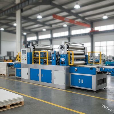 3500mm × 1720mm × 1850mm 칼슘 실리케이트 보드를 위한 로터리 열 전달 기계 1
