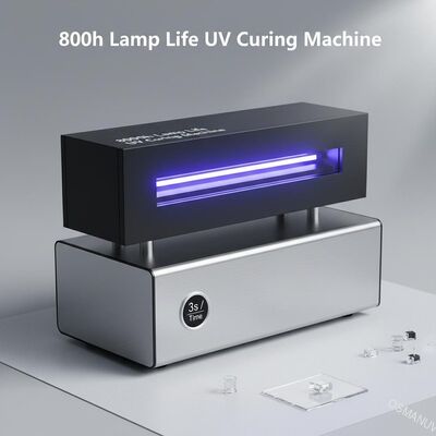 8000h 램프 수명 스테인리스 스틸 전원 공급 장치와 UV 경화 기계 1s / 시간