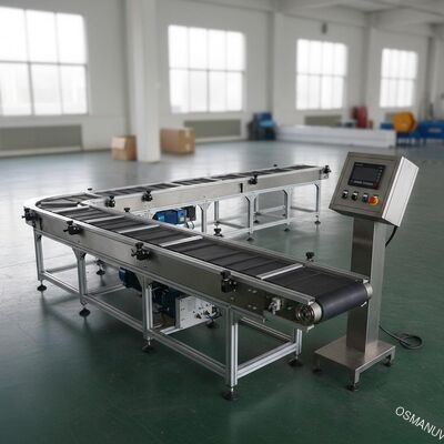 50kg/h 용량 자동 속도 조절 장치가 있는 벨트 컨베이어 시스템
