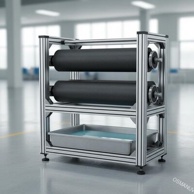 최대 코팅 너비 1000mm 롤러 코팅 장비와 200-400mm 롤러 지름
