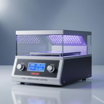 365nm 파장 UV 방사선 기계 0-99C 온도 조절 범위