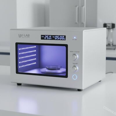 수동/자동 온도 및 타이머 제어와 함께 365nm 파장 UV 방사선 기계