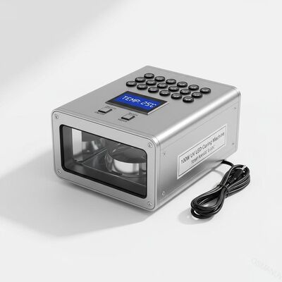 알루미늄 합금 몸체와 온도 범위 0-50C를위한 100W UV LED 완화 기계