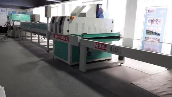 간격 방어적인 UV 코팅 기계/Uv 치료 기계 W1300mm 6mm