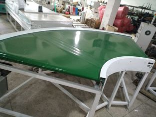 10m/Min 180Degree 회전하는 컨베이어 벨트 기계 / 컨베이어 벨트 경화 장치