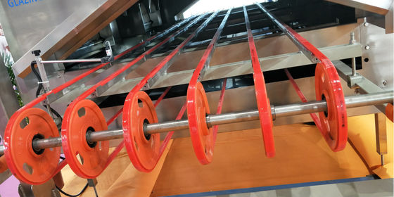 50kg/h 용량 PLC 제어 장비를 갖춘 벨트 운송 기계