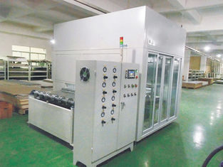 문 패널을 위한 60KW 미츠비시 자동 귀환 제어 장치 모터 살포 코팅 장비