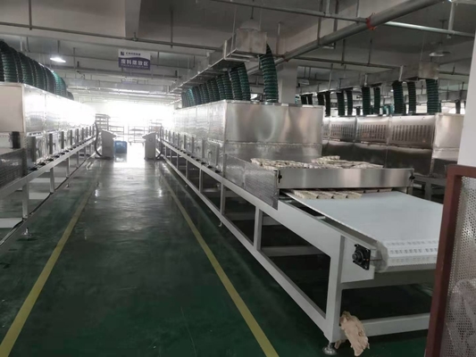 30KW 빠른 건조 마이크로 웨브 진공 건조기 용량 1-10T/H 건조 시간 2-6 시간