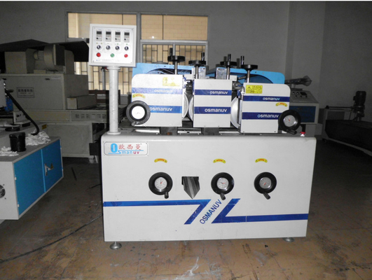 ISO9001 폭 1320mm 플라스틱 금속 3 롤 코팅기