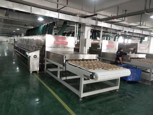대용량 건조 용품용 30-50KW 마이크로 웨브 진공 건조기