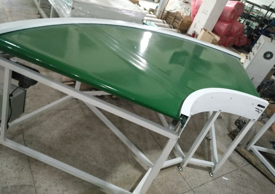 자동 컨베이어 벨트 전송 기계 2m * 0.6m * 1.5m 50kg / h의 특징