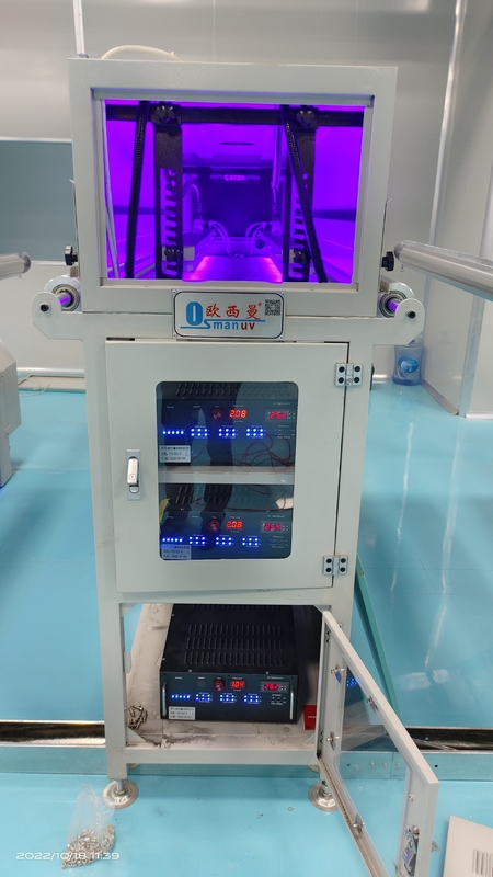 고급 공기 냉각 UV LED 경화 기계 5-20mm 경화 깊이 365nm 파장