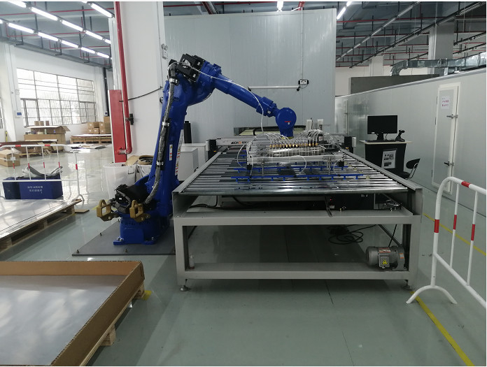 0-180° 스프레이 코팅 기계와 PLC/HMI 제어 시스템 0.1-3mm 코팅 두께