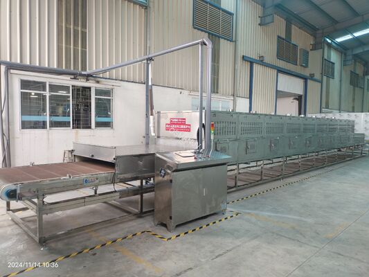 Quick Drying Light Wave Microwave Drying Machine 9 Stage