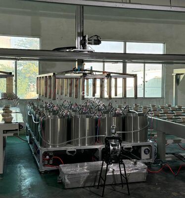 High-Speed Automatic Rotary Coating Line for Pulp Molded Food Packaging and Industrial Packaging Interior Coatings