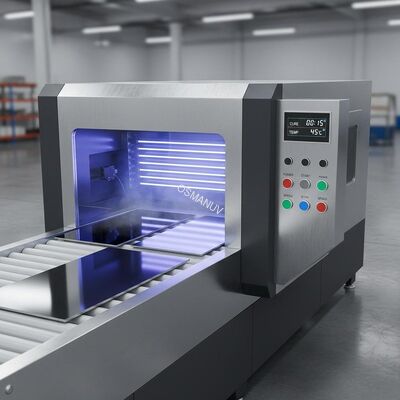 Aluminum Panel UV Curing Machine Fast Drying System for Metal Surface Coatings