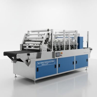 Multi-Purpose Roller Coating Machine for Wood & Plastic Panel Finishing