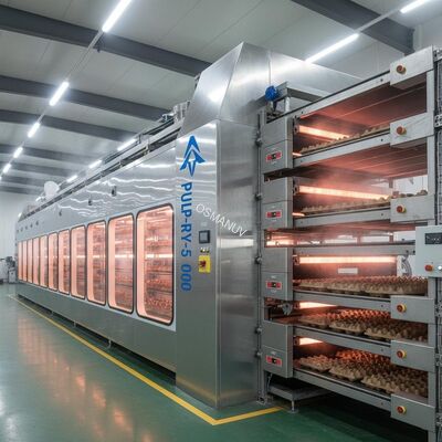 High-Speed Infrared Drying Tunnel Kiln for Pulp Molding | Multi-Layer Continuous Drying Production Line