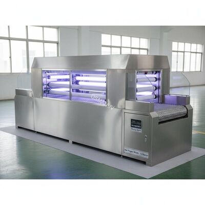 20m/Min Drying Ultraviolet Rays Ir Tunnel 1320mm Net Paper Width