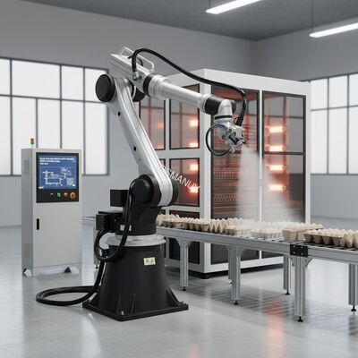 Pulp Molding Robotic Spray Painting System 380V 50HZ