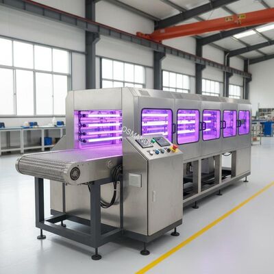 Mesh Belt UV Irradiation Machine 1 - 10m/min