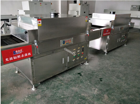 Mesh Belt UV Irradiation Machine 1 - 10m/min