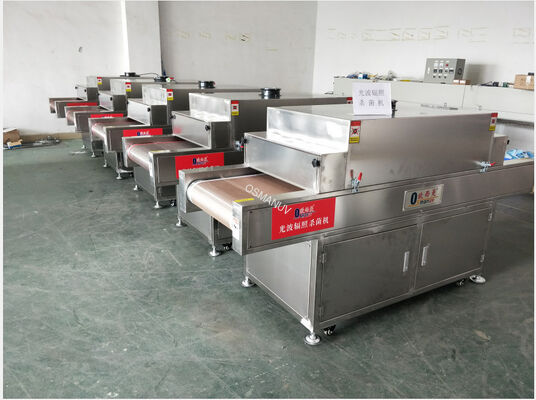 Mesh Belt UV Food Irradiation Machine For Package Board Carton