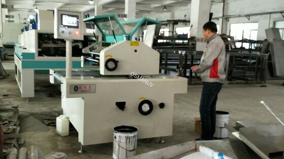 10KW Double Silicone Roll Spot UV Coater Machine
