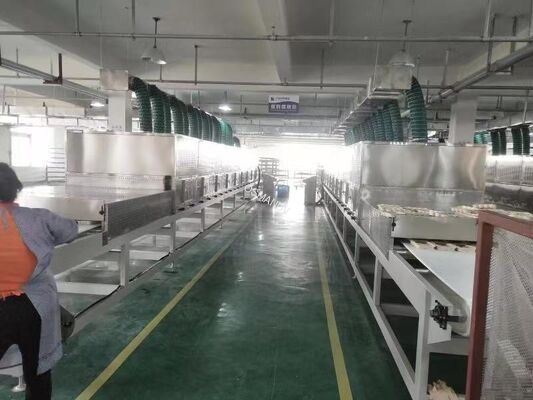 High Capacity Efficient Microwave Vacuum Drying Equipment 50/60Hz Frequency