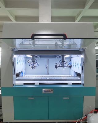 1100mm * 410mm * 1100mm 자동 스프레이 코팅 기계 1.0-1.5mm 스프레이 총 직경