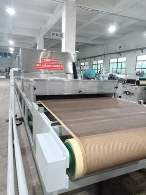 물 기반 페인트 마이크로 웨브 건조 생산 라인 세로 모터