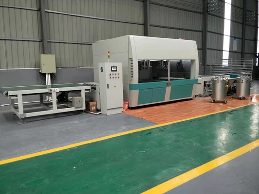 28 - 컨베이어 체계를 가진 50KW Tec 조명 스프레이 코팅 기계