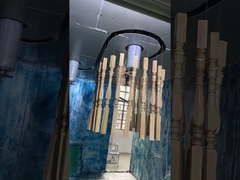 스팟 롤러 컨베이어 목재에 대한 UV 코팅 기계 650mm 너비